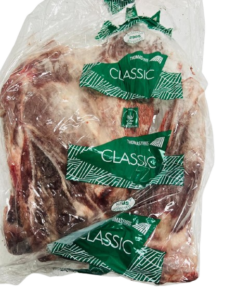 Fresh goat meat with clean and natural cuts