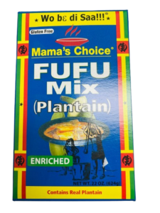 Mama’s Choice plantain fufu flour made from natural plantains