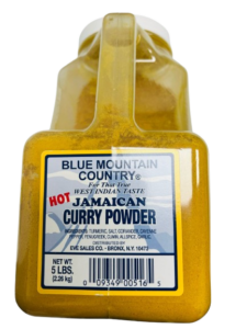Jamaican curry powder with rich aroma and spicy flavor