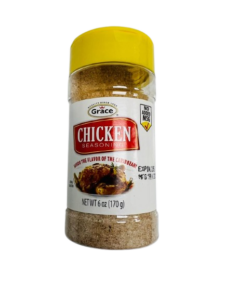 Grace chicken seasoning spice blend for adding rich flavor to chicken dishes
