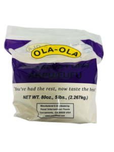 Ola Ola pound ground flour finely milled for cooking traditional dishes