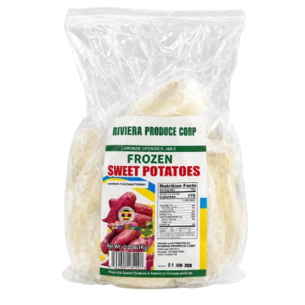 Frozen Sweet Potatoes