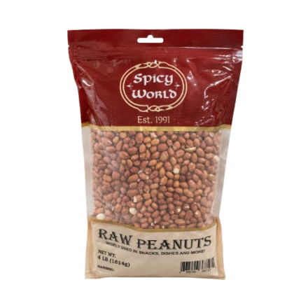 Spicy World Raw Peanuts